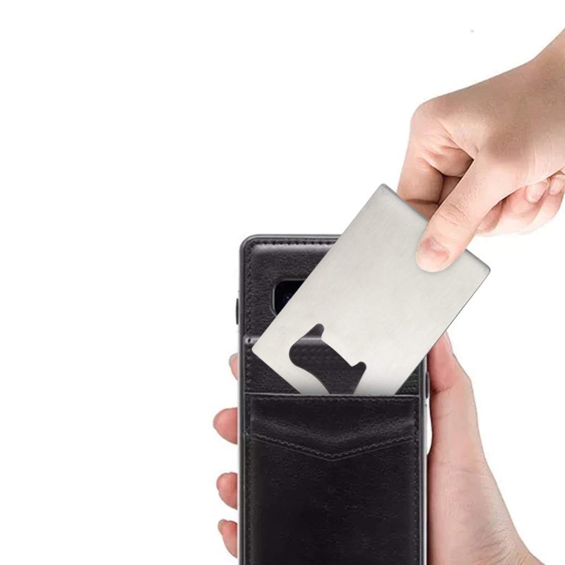 Anbers Stainless Steel Credit Card Size Opener, 6 Packs Bottle Opener - Image 3